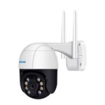 Telecamera IP Wireless Camera, Dome, WiFi, ESCAM QF218 1080P, Rileva Movimento, Pan/Tilt, Cloud Storage, ONVIF, Impermeabile, Audio Bidirezionale, con IR e Luci a LED, IP66