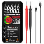 MUSTOOL MT11 Multimetro Digitale Smart 9999 Conteggi True-RMS Display LCD a Colori AC/DC Ohm Diodo NCV Hz Tester