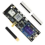 LILYGO TTGO T-Beam V1.1 ESP32 433/868/915/923MHz Modulo Bluetooth Wireless WiFi LoRa32 GPS NEO-6M SMA con OLED e Porta Batteria