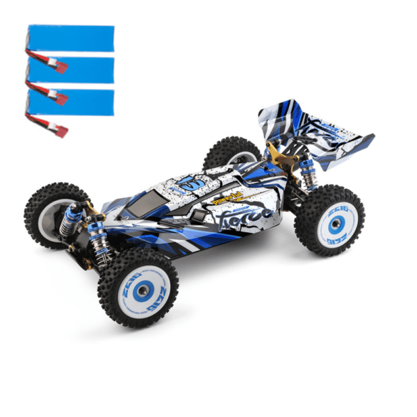 Wltoys 124017 V2 RTR Scala 1:12 2.4G 4WD Alta Velocità 70 km/h RC Auto Radiocomandata con Telaio in Alluminio 1