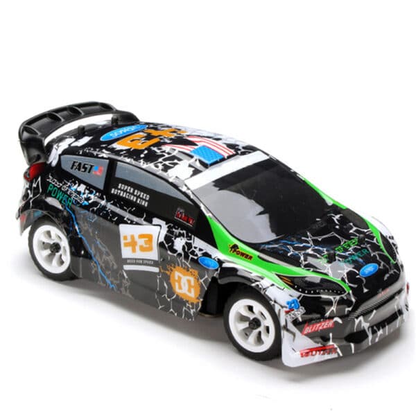 Wltoys K989 2.4G 4WD Brushed, RC Auto Radiocomandata, Veicolo, Modello RTR, Scala 1:28 con 2 Batterie 4