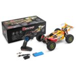 Wltoys 144010 Scala 1:14 2.4G 4WD Auto RC con Motore Alta Potenza Senza Spazzole ad Alta Velocità 75 km/h