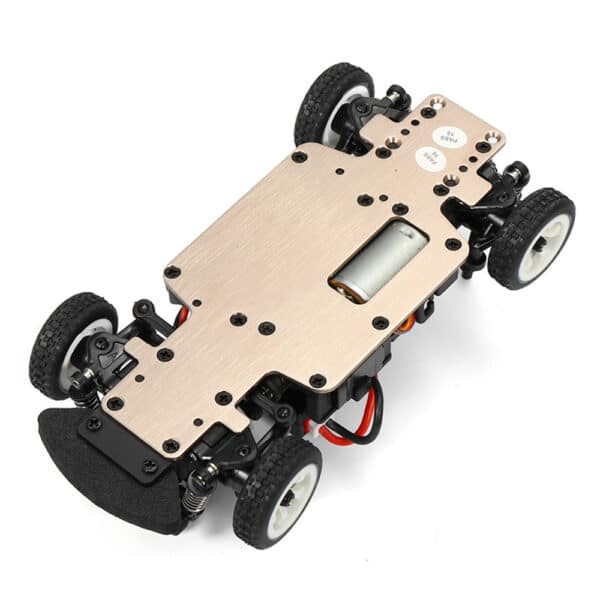 Wltoys K989 2.4G 4WD Brushed, RC Auto Radiocomandata, Veicolo, Modello RTR, Scala 1:28 con 2 Batterie 2