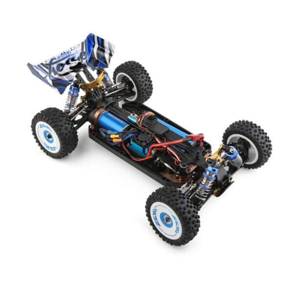 Wltoys 124017 V2 RTR Scala 1:12 2.4G 4WD Alta Velocità 70 km/h RC Auto Radiocomandata con Telaio in Alluminio 4