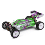 Wltoys 104002 Scala 1:10 2.4G 4WD Auto RC con Motore Brushless Alta Potenza ad Alta Velocità, Telaio in Metallo