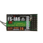 Flysky FS-iA6 Ricevitore 2.4G 6CH AFHDS per Telecomando Trasmettitore FS-I6 con Doppia Antenna