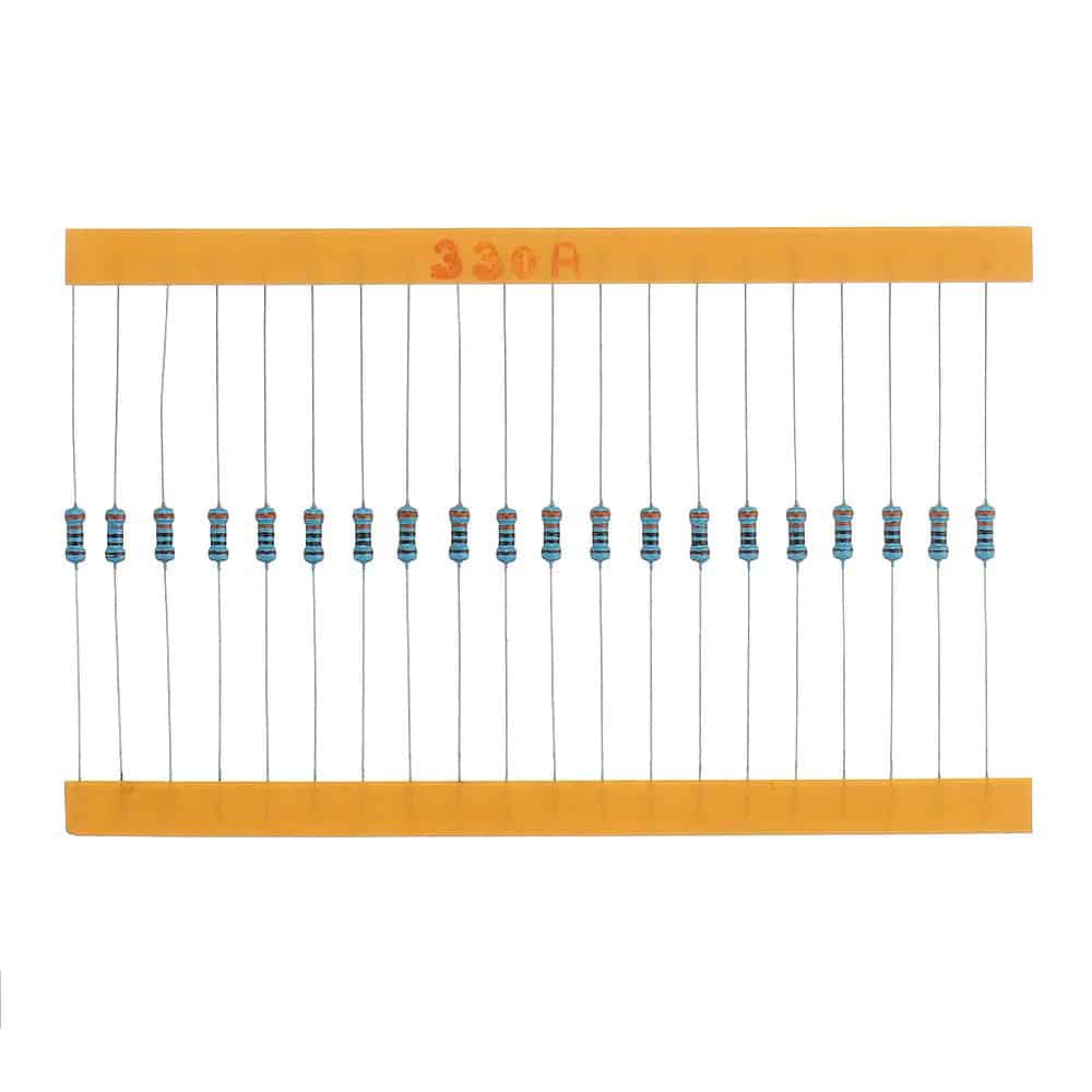 KIT 2600 RESISTENZE 1/4W 1Ohm~3MOhm