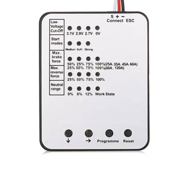 Programmatore Racerstar LED per Racerstar Surpass Rocket ESC 25/35/45/60A 5