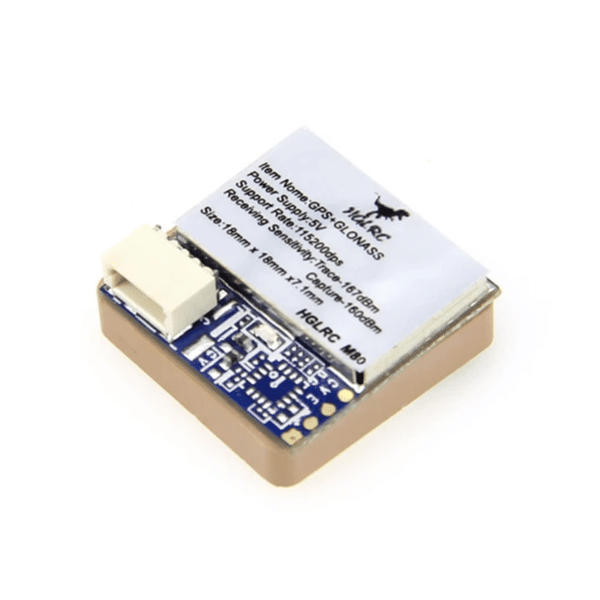 HGLRC M80 Modulo GPS per FPV Racing Drone Compatibile con GLONASS / GALILEO / QZSS / SBAS / BDS 1