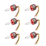 6PCS Racerstar BR2212 1400KV 2-4S Brushless Motore Senza Spazzole per RC Modelli