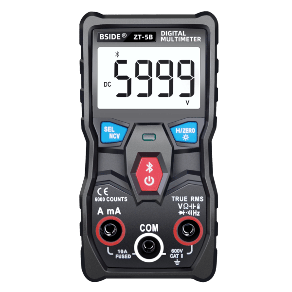 BSIDE ZT-5B Multimetro Digitale Bluetooth Smart T-RMS Voltmetro Amperometro Auto Range Tester NCV 1