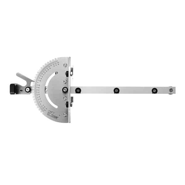 Calibro 0-90 Gradi Angolo da 450mm Goniometro Miter Righello Strumento per la Lavorazione Del Legno per Tavolo 9