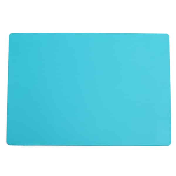 Pad in silicone 34x23cm resistente al calore Tappetino da scrivania Piattaforma di manutenzione Isolamento termico Stazione di riparazione saldatura BGA con righello scala 20 cm 9