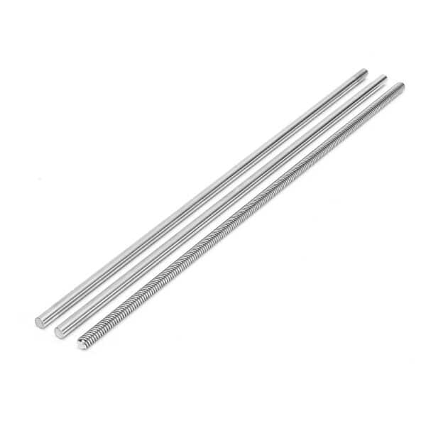 15pcs 400mm Guida dell’asse ottico Sede del cuscinetto Viti di supporto per l’albero della guida lineare 8