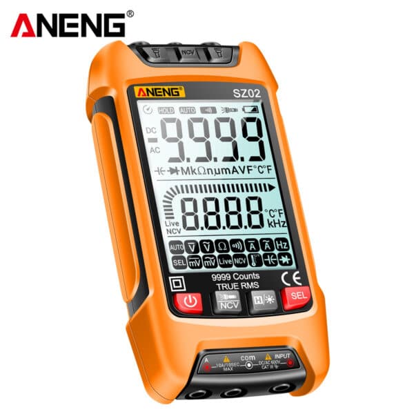 ANENG SZ02 Multimetro Auto Range 9000 Conteggi True RMS Digitale Tester ad Alta Precisione 5