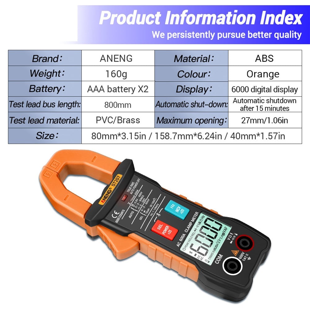 Aneng st207 bluetooth обзор