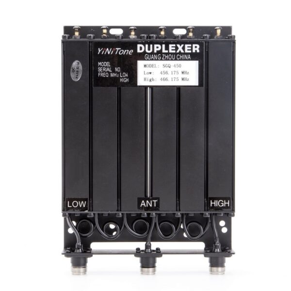 YiNiTone SGQ-450 Duplexer a 6 Cavità 25W UHF 400-470MHz 2