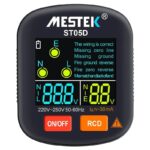 MESTEK ST05D Multimetro Tester per Presa di Corrente