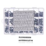 840 Pezzi 24 Valori TO-92 Kit Assortimento Transistor BC327, BC337, BC547, 2N2222, 3904, 3906, C945, PNP/NPN con Custodia Contenitore