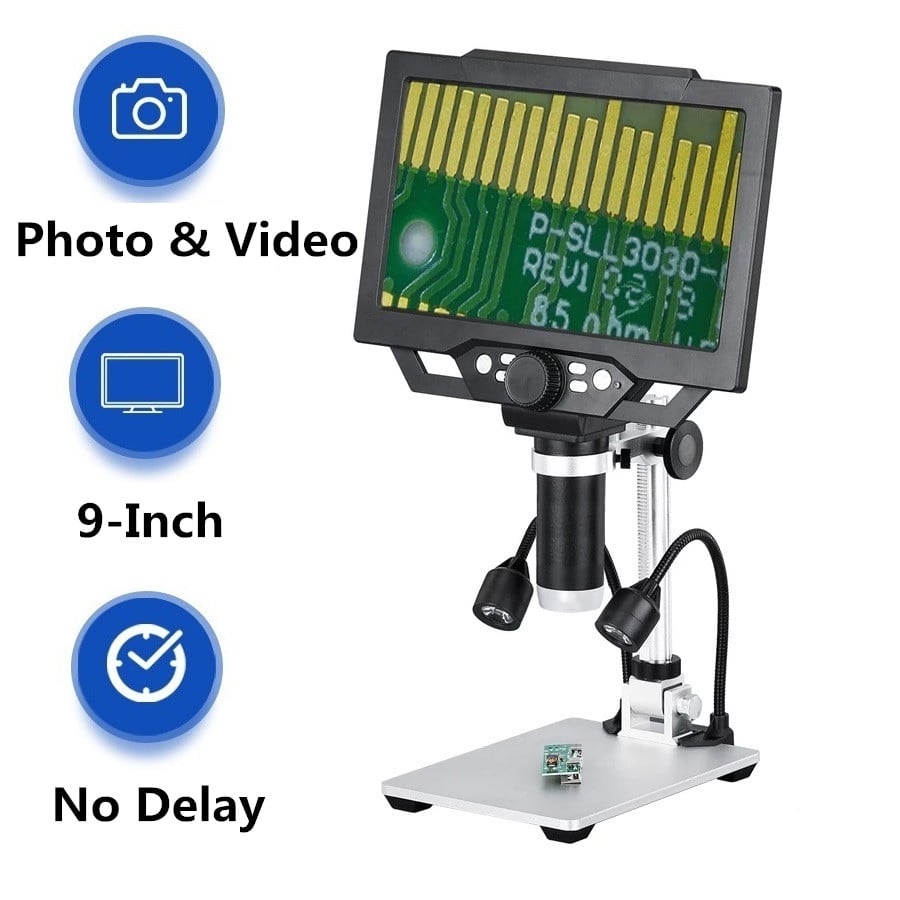Microscopio Digitale 1600X Per Elettronica