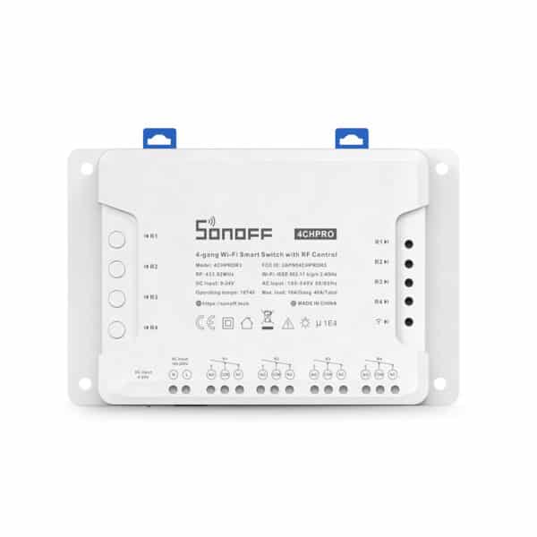 SONOFF 4CH R3 o 4CH PRO R3 AC100-240V 50/60Hz 10A 2200W WiFi Smart Home Funziona con Alexa e Google Home 2