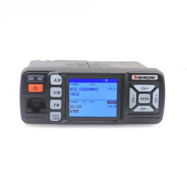 BAOJIE BJ-318 Ricetrasmettitore Veicolare Dual Band VHF/UHF 144/430 MHz 25W 4