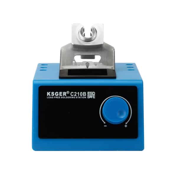 KSGER C210B Stazione Saldante Microsaldature ad Alta Precisione Temperatura Costante 150-480°C con Punte C210 I, K e IS 3