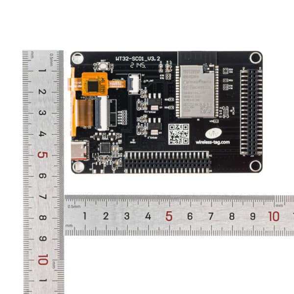 Scheda di Sviluppo ESP32 – WT32-SC01 con Schermo LCD Multi-Touch Capacitivo da 3,5 Pollici 320X480 Bluetooth WIFI Integrato 8