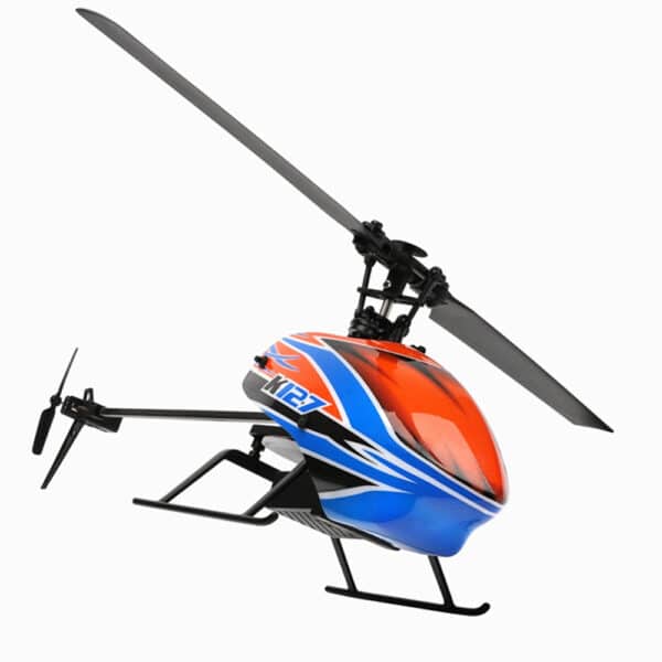 WLtoys XK K127 RC Elicottero Radiocomandato 4CH 6 Assi Giroscopio Mantenimento Altitudine Flybarless 7