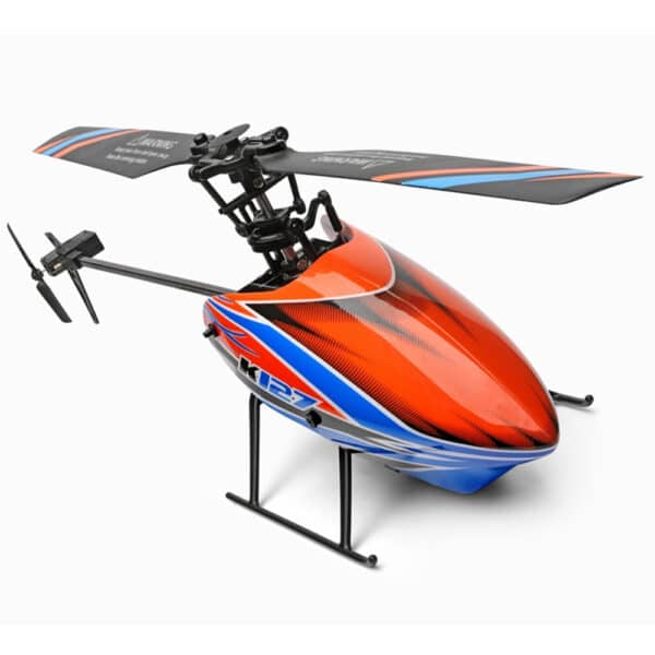 WLtoys XK K127 RC Elicottero Radiocomandato 4CH 6 Assi Giroscopio Mantenimento Altitudine Flybarless 6