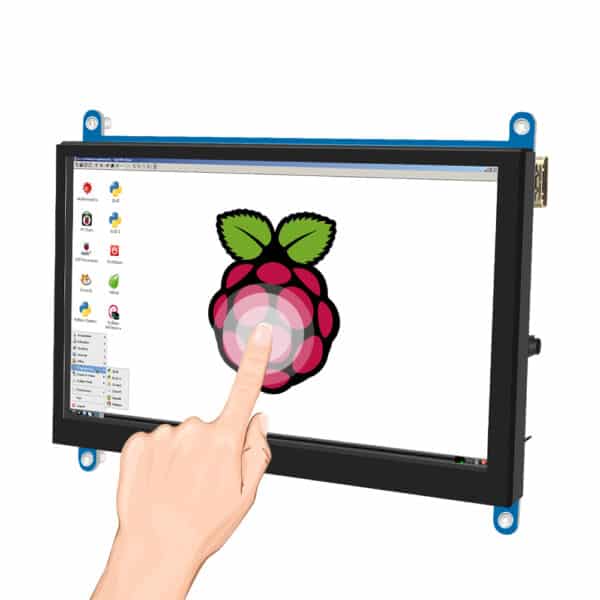 Modulo Schermo Touch HDMI 7 Pollici IPS/TN AIDA64 Pannello LCD 1024 x 600 per Raspberry Pi 3 Pi4 PC Orange PI 1