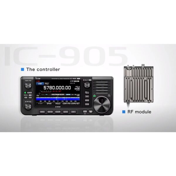 Icom IC-905 Ricetrasmettitore SHF/VHF/UHF All Mode QRP