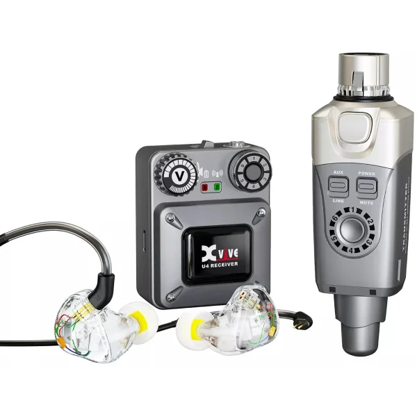 XVive U4T9 In-Ear Monitor Set con Auricolari