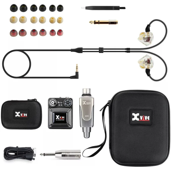 XVive U4T9 In-Ear Monitor Set con Auricolari