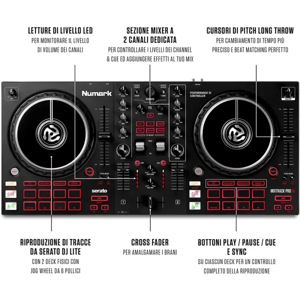 Numark Mixtrack Pro FX