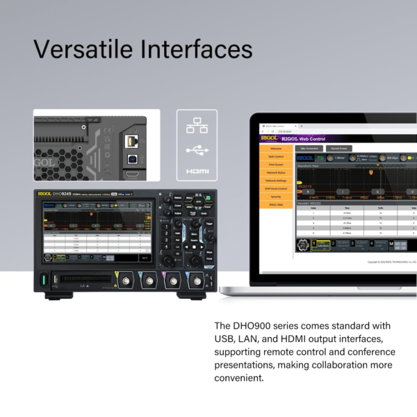 Rigol DHO924 Oscilloscopio Digitale