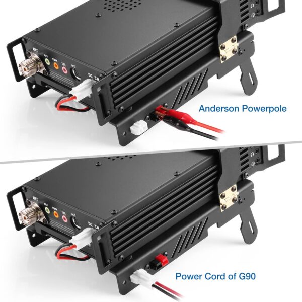 Radioddity G90-H1 Supporto Staffa con Ventola di Raffreddamento per Xiegu G90