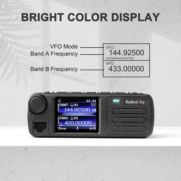 Veicolare DMR Radioddity DB25-D Dual Band