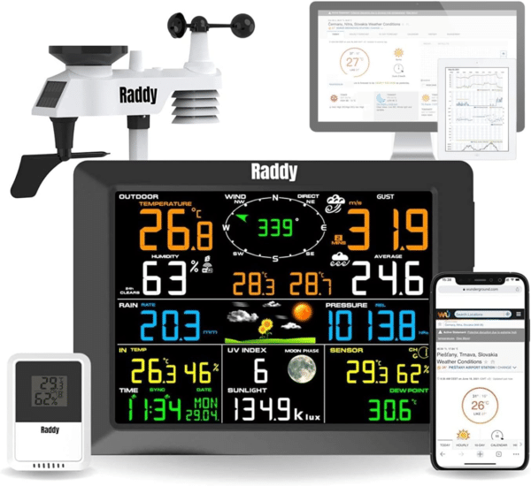 Raddy WF-100C Stazione Meteo Professionale