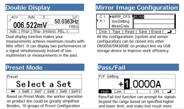 Rigol DM3068 Multimetro Digitale da Banco