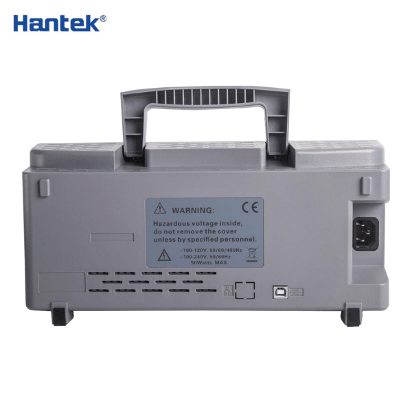 Hantek DSO2D10 Oscilloscopio Digitale 2CH+1CH Frequenza di Campionamento 1GS/s Larghezza di Banda 100MHz con Sorgente di Segnale (AWG)