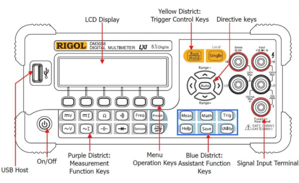 Rigol DM3068 Multimetro Digitale da Banco