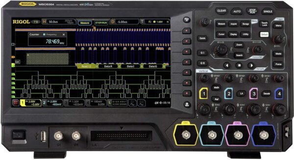 Rigol MSO5072 Oscilloscopio Mixed Signal 70MHz