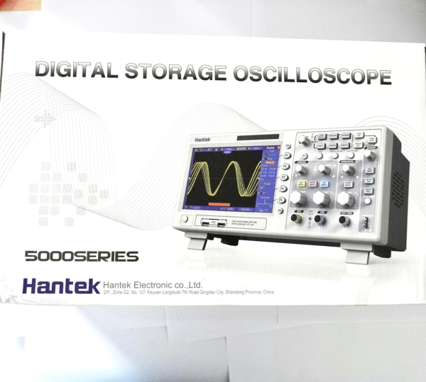 Hantek DSO5102P Oscilloscopio con Memoria Digitale USB a 2 canali 100MHz campionamento in tempo reale 1GSa/s