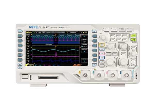 Rigol DS1104Z plus Oscilloscopio Digitale, 4 Canali, 100MHz