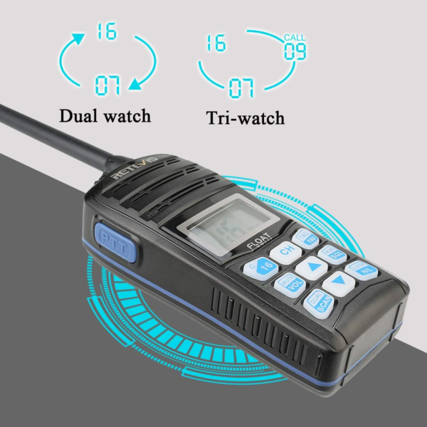 Retevis RT55 VHF Portatile Marino Nautico