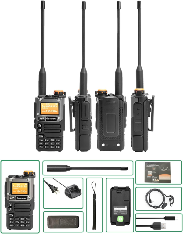 QUANSHENG UVK5(8) Ricetrasmettitore Portatile AM/FM/DTMF