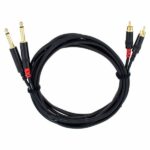 Cordial CFU 3 PC Cavo RCA Jack 6,3mm 3mt