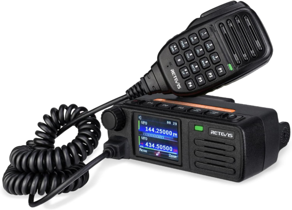 Retevis RT73 Ricetrasmettitore DMR Veicolare Dual Band