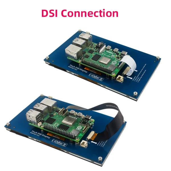 Display Touch Screen DSI da 7 pollici per Raspberry 2